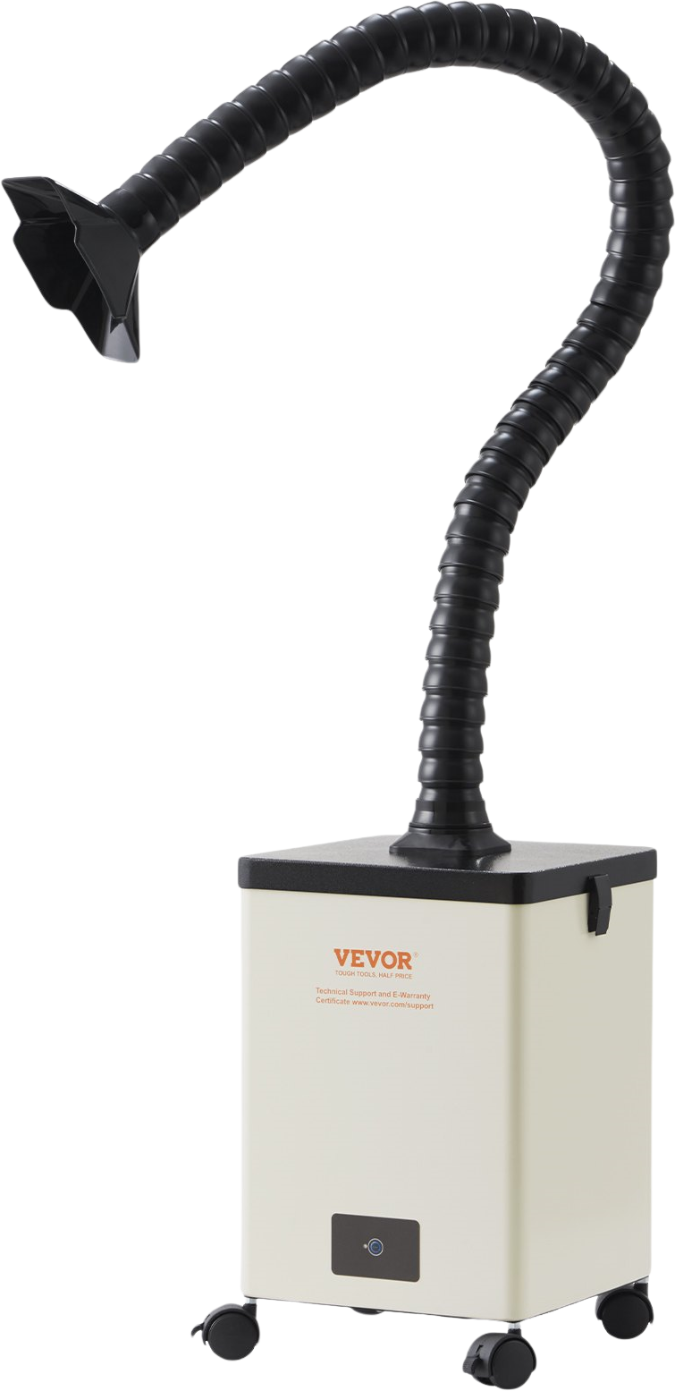 Vevor 150W Solder Fume Extractor 3-Stage Filters 332 m³/h Strong Suction New