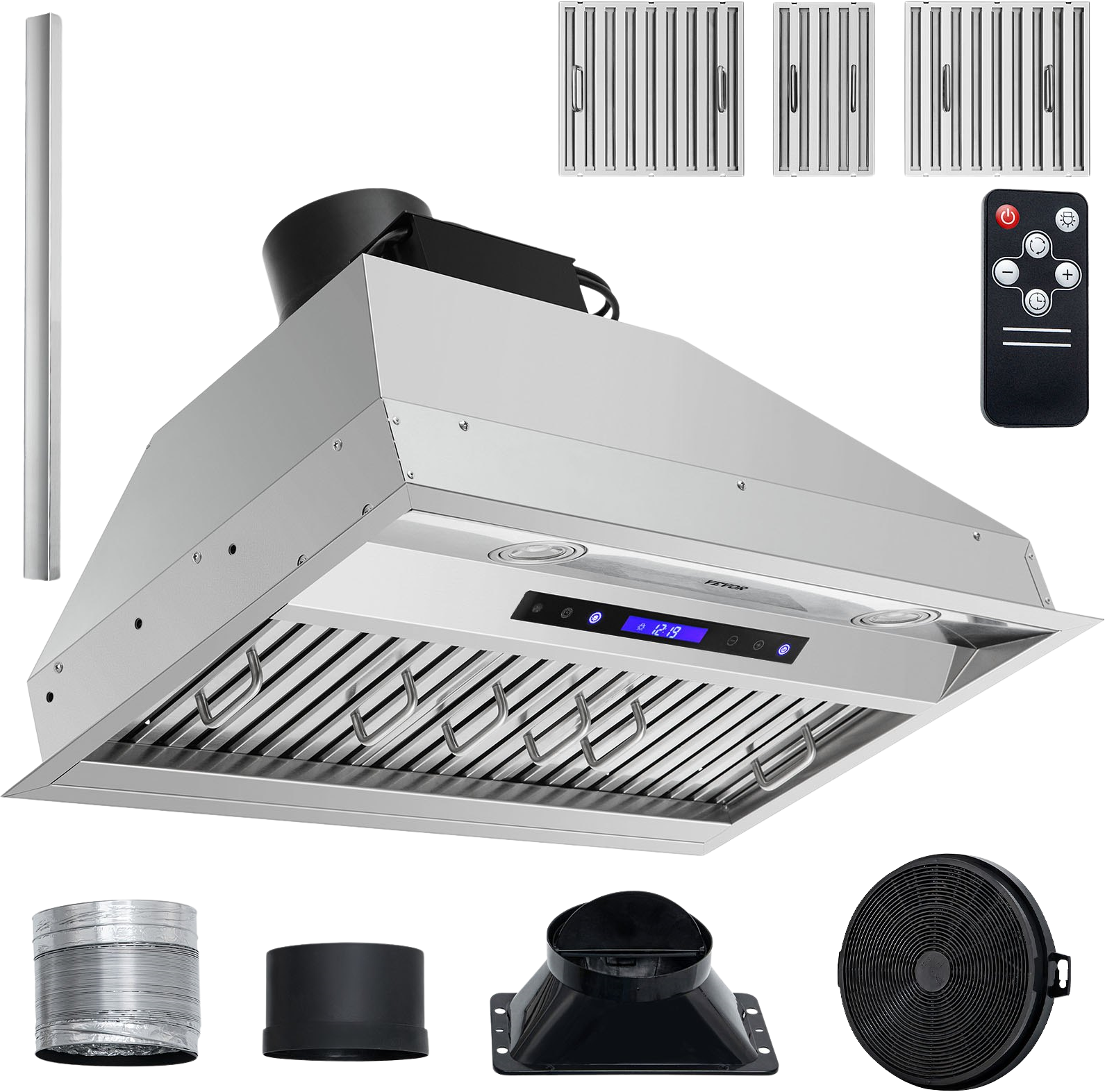 Vevor Range Hood with Touch & Remote Control 30