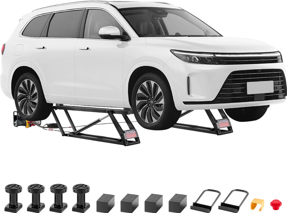 Vevor Car Lift 7000 LBS Adjustable with Remote Control 750W New