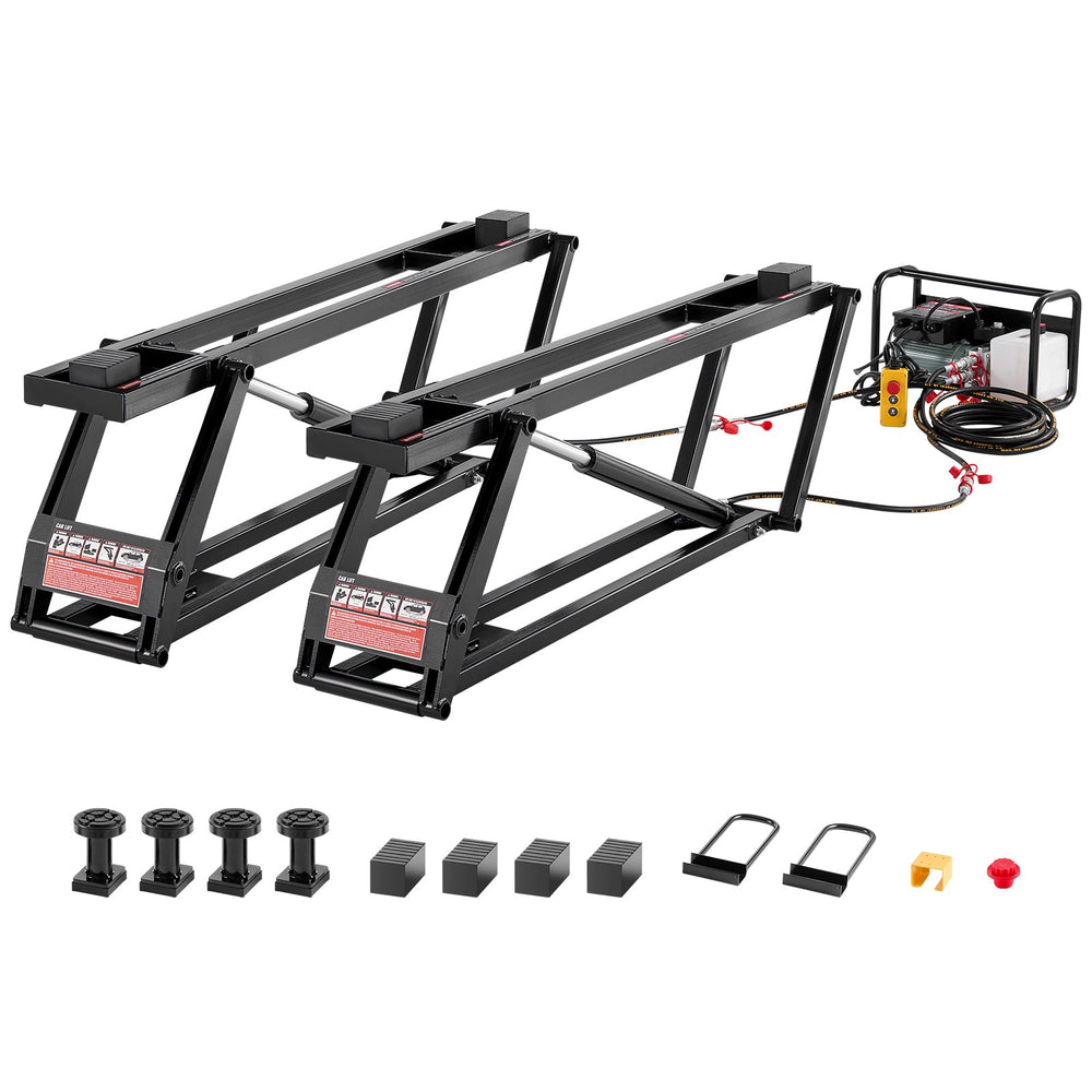 Vevor Car Lift 7000 LBS Adjustable with Remote Control 750W New