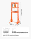Vevor Hydraulic Shop Press 20 Ton with Press Plate for Bending New