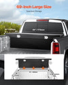 Vevor Truck Tool Box 69 x 20 x 18 in. Aluminum Diamond Texture with Lock New