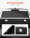 Vevor Truck Tool Box 71" x 27" x 18" Heavy-Duty Aluminum Diamond Texture with Lock New