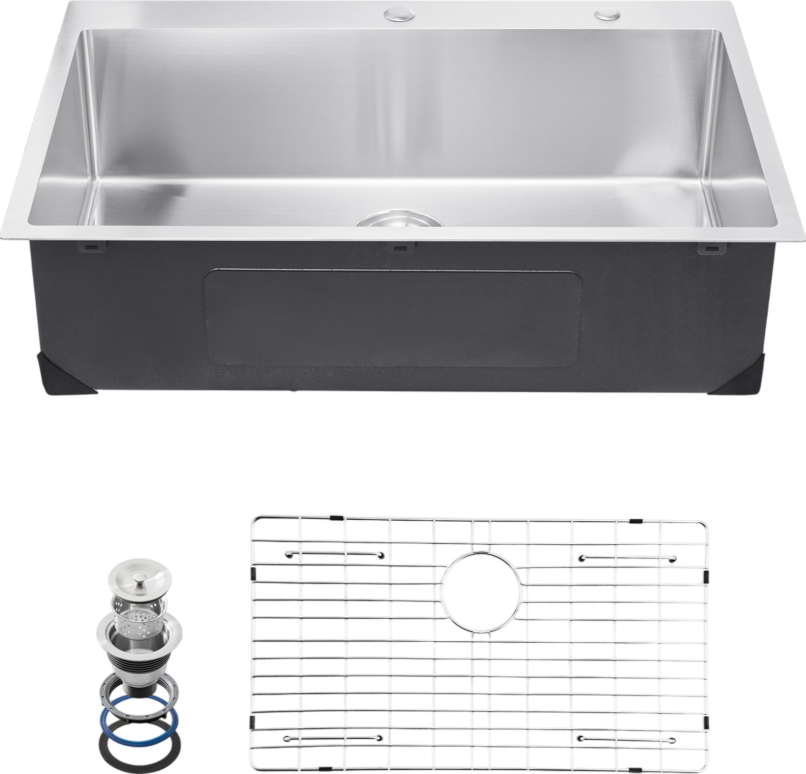 Vevor Drop-In Kitchen Sink 33