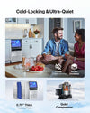 Vevor Commercial Ice Maker 130 lbs/24H with 33 lbs Storage New