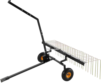 Vevor Tow Behind Dethatcher 60-inch with 24 Steel Tines for ATV or Mower New