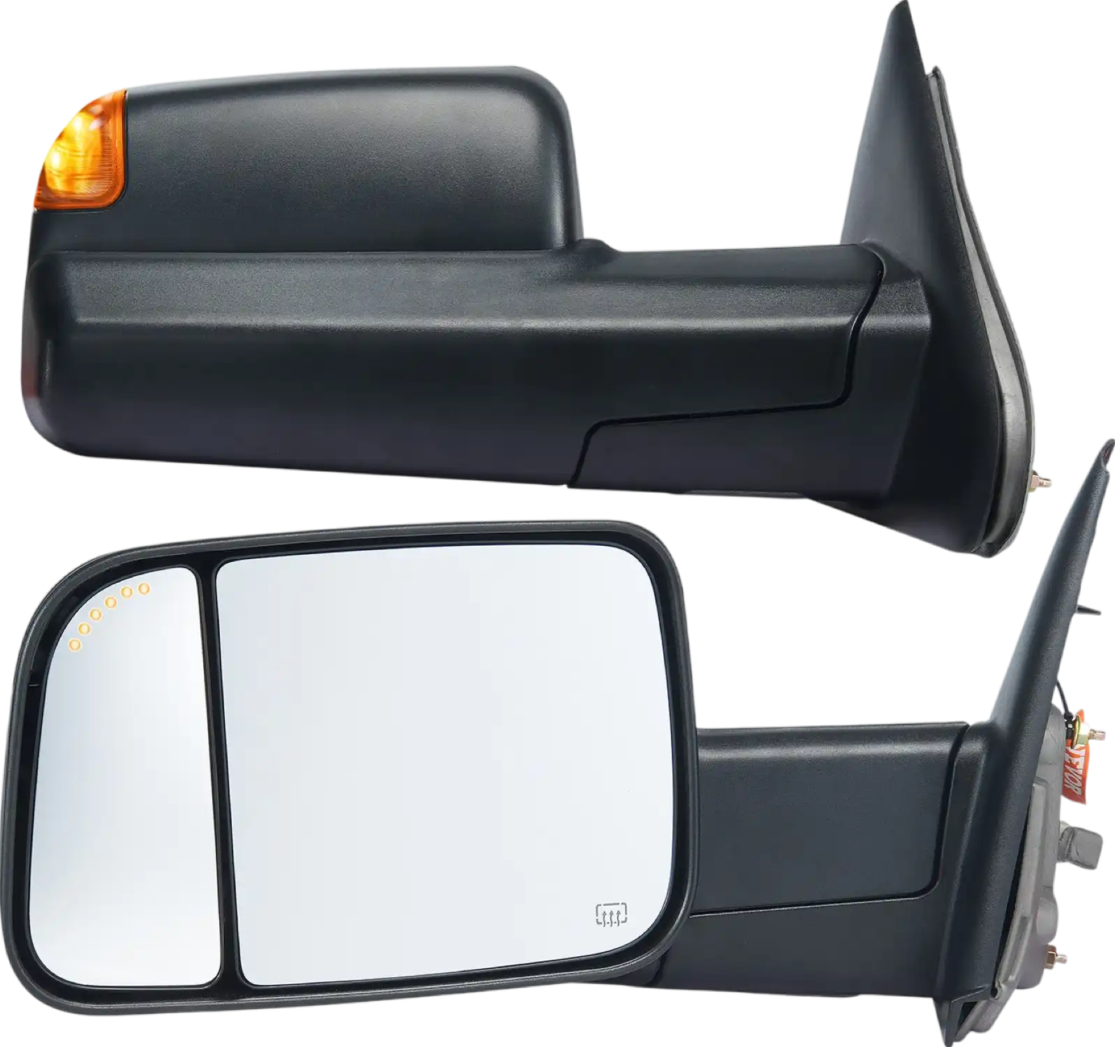 Vevor Towing Mirrors Power Heated with Signal & Puddle Light for Dodge Ram 2002-2008 New