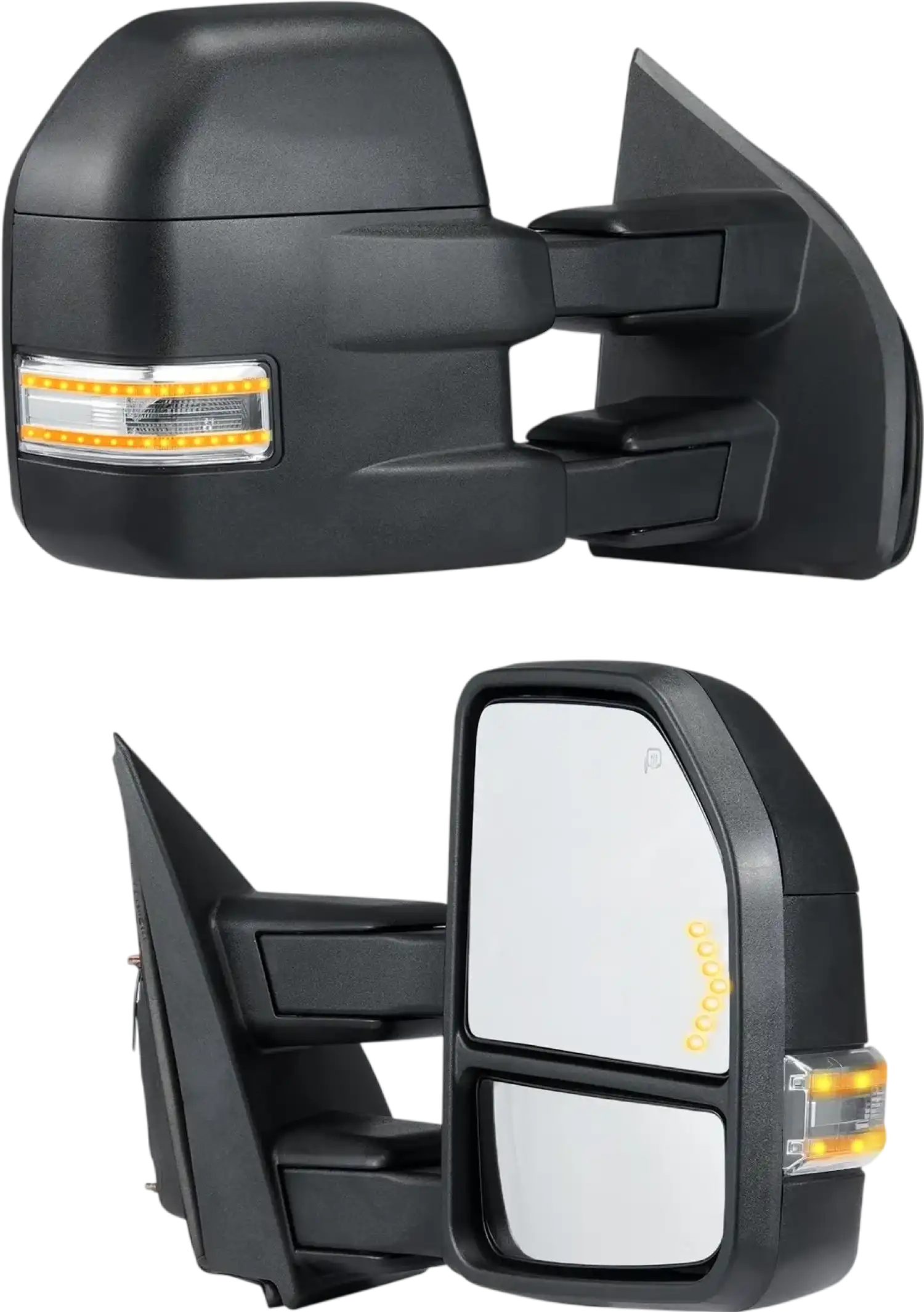 Vevor Towing Mirrors Power Heated LED Turn Signal Puddle Light for 2015-2018 Ford F150 New