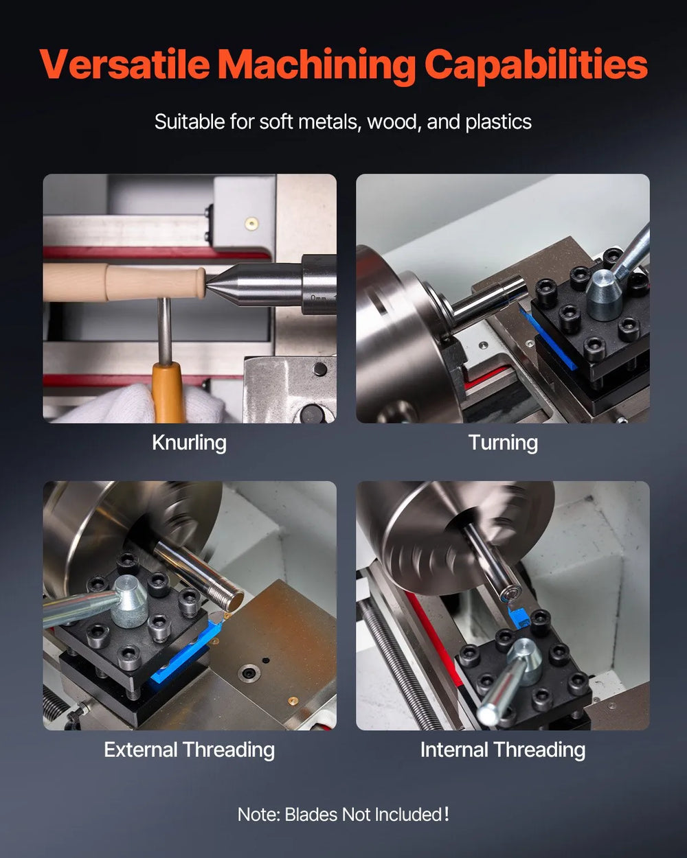 まりぃページ Vevor Metal Lathe 8.7