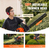 Vevor Gas Hedge Trimmer 23.2" 26cc 2 Cycle with Double Sided Dual Action Blade New