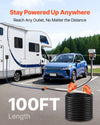 Vevor RV Extension Cord 100 Ft. 50 Amp 125V 7500W NEMA 14-50P/14-50R Plug New