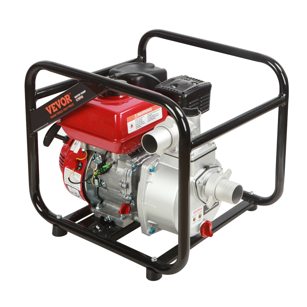 Vevor Gasoline Engine Water Pump with 25FT Hose 7HP 142 GPM New