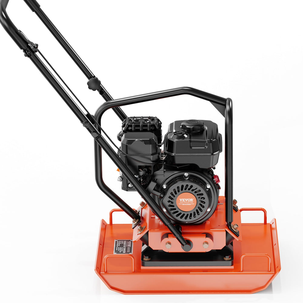 Cover Engine Compactor Vevor Plate Compactor 7HP Engine 432 sq.in. Plate 5400 RPM New ...