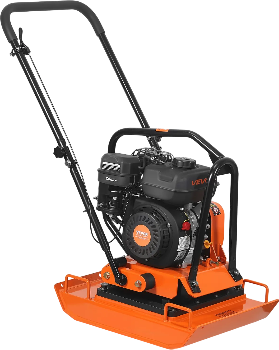 Vevor Plate Compactor 23 x 18 in. 4,440 lb. Force 7 HP 196cc Gas Engine New