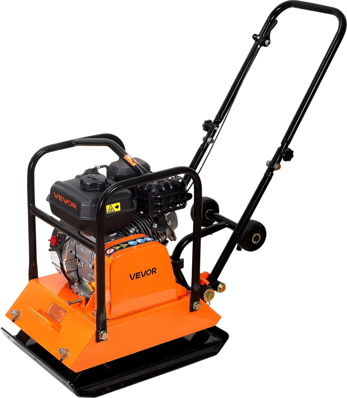 Vevor Plate Compactor 21 x 16 in. 4,074 lbs. Force with 6.5 HP 196cc Gas Engine New