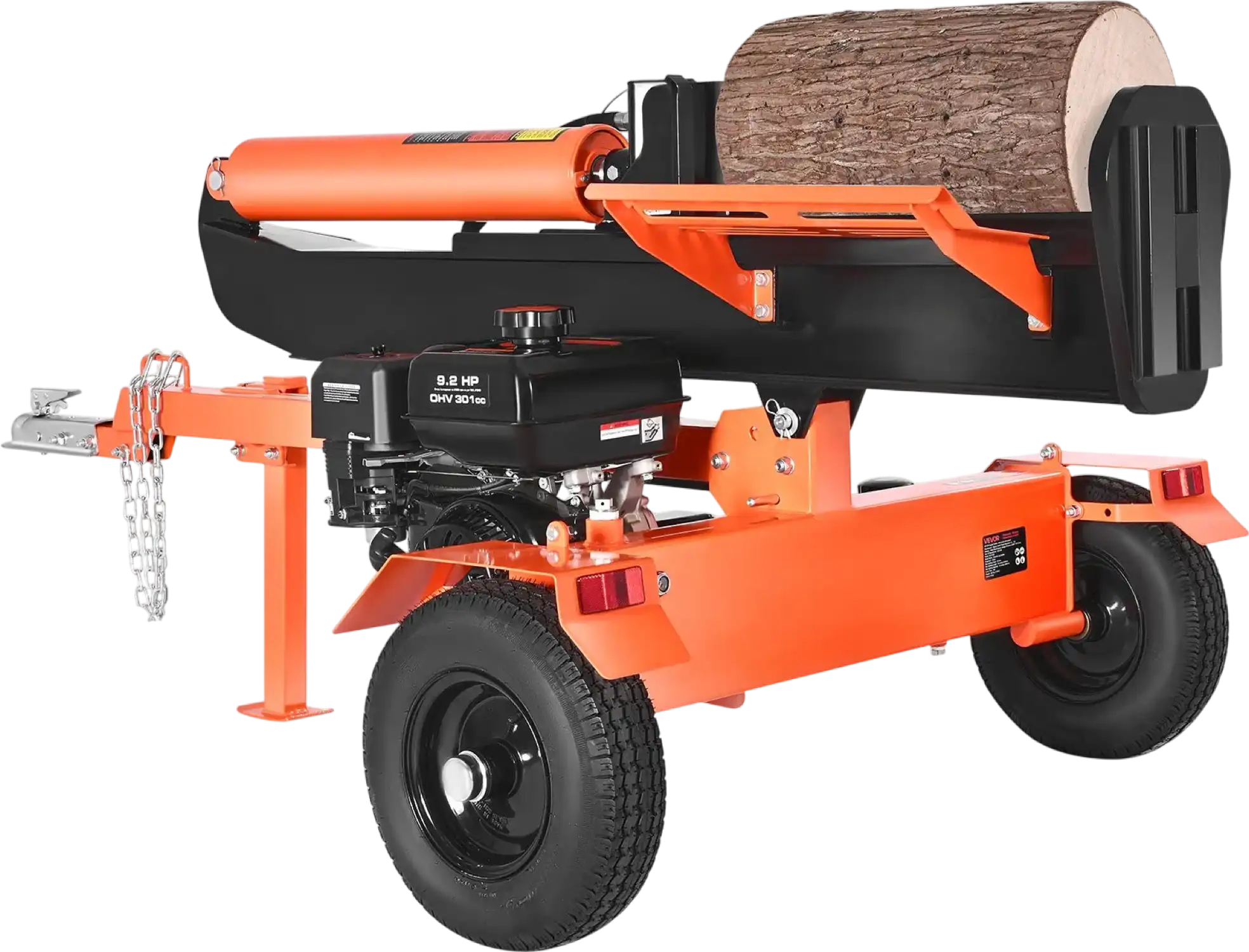 Vevor Log Splitter 30 Ton Horizontal Vertical with Auto Return 306CC Gas Engine 2