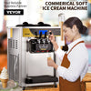 Vevor Commercial Ice Cream Maker 22-30L/H Yield 2200W Countertop Soft Serve Machine New