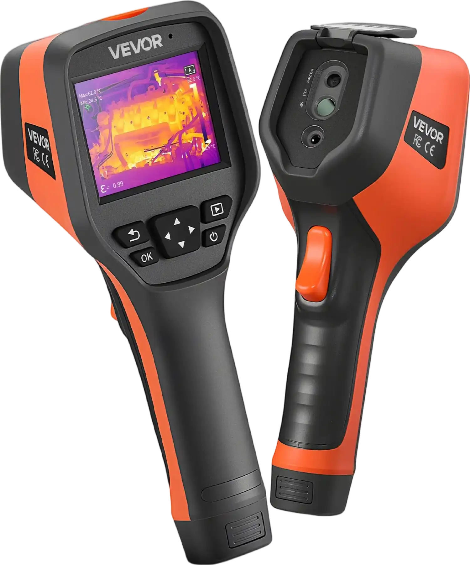 Vevor Thermal Imaging Camera 256 x 192 IR Resolution 2MP 3.5