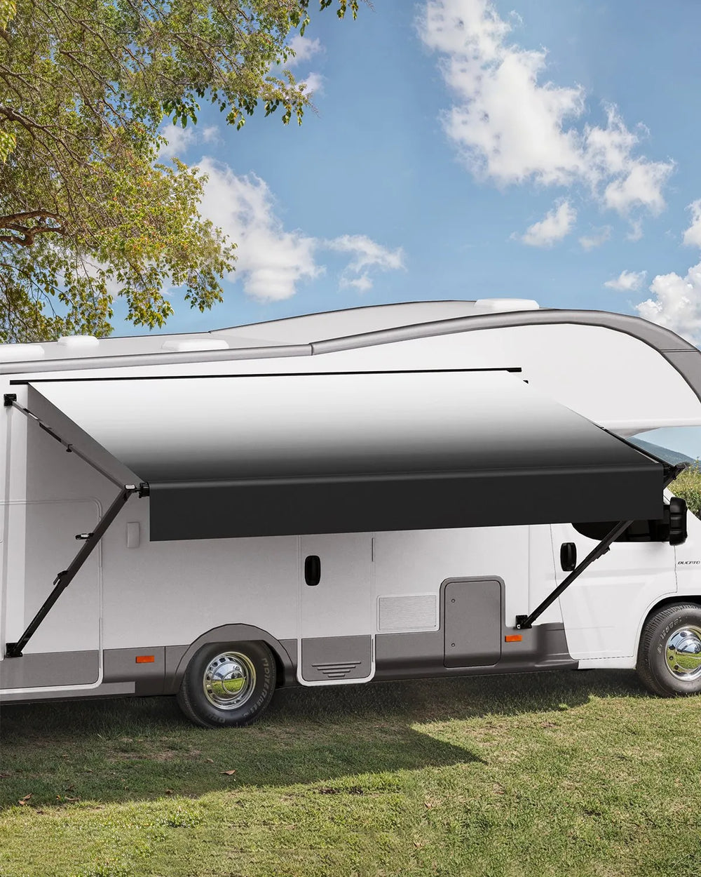 Vevor RV Awning Replacement 20 Ft. Manual Open/Close for DC12V Vehicles New