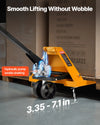 Vevor Manual Pallet Jack with 48" x 27" Forks 5500 Lbs Load Capacity New