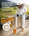 Vevor Honey Extractor Manual Spinner 4/8 Frame Capacity Stainless Steel New