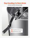 Vevor Honey Extractor Manual Spinner 4/8 Frame Capacity Stainless Steel New