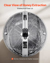 Vevor Honey Extractor Manual Spinner 4/8 Frame Capacity Stainless Steel New