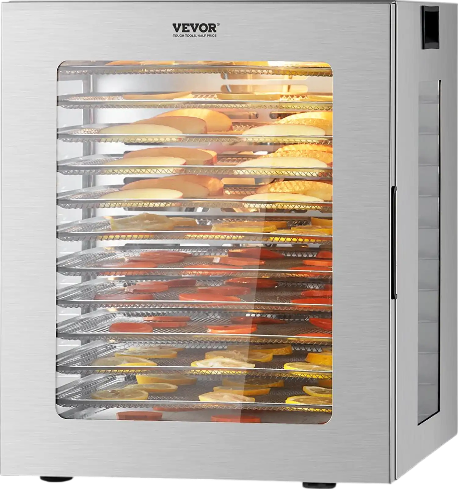 Vevor Food Dehydrator 12-Layer Stainless Steel 850W Meat Fruit Drying New