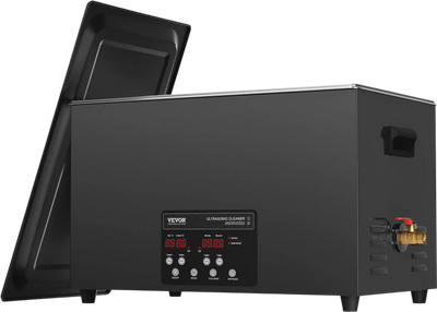 Vevor Ultrasonic Cleaner 40kHz with Digital Timer and Heater 30L 600W New