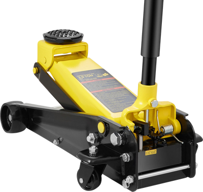 Vevor Hydraulic Floor Jack 3 Ton Steel Low Profile Single Piston New