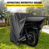 Vevor Motorcycle Shelter Waterproof Storage Tent with TSA Lock New