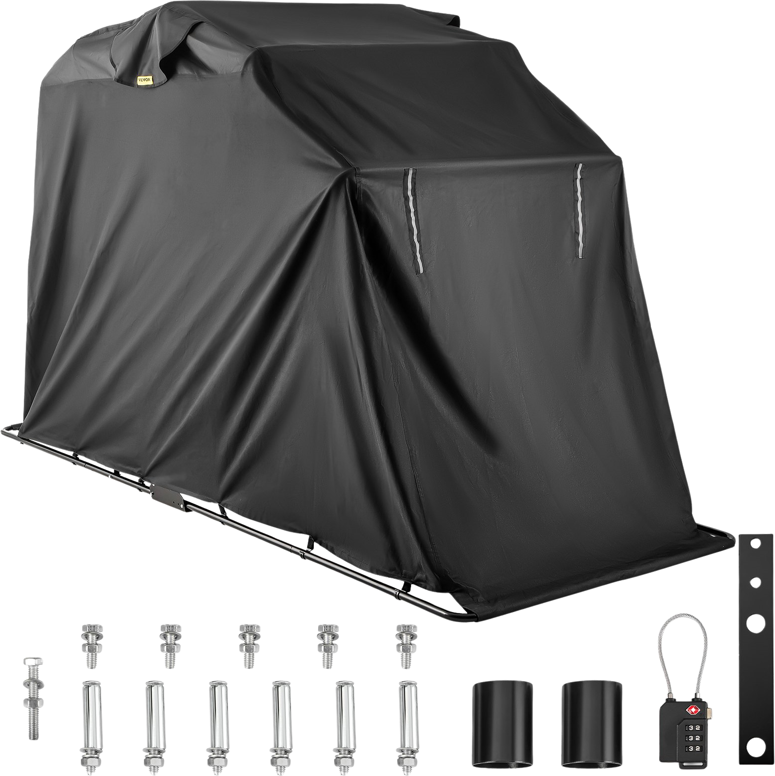 Vevor Motorcycle Shelter Waterproof Storage Tent with TSA Lock New