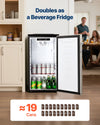 Vevor Beer Kegerator Single Tap with Temp Control for 1/6 Keg 92L New