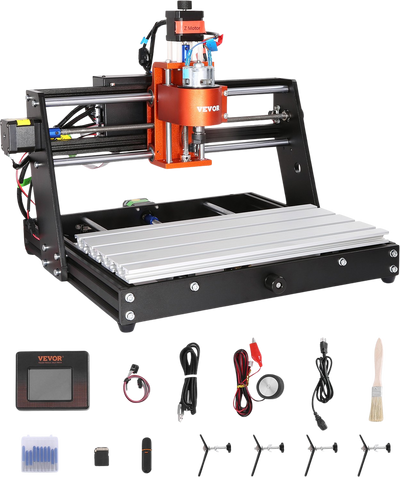 Vevor CNC Router Engraving Machine 60W 3 Axis GRBL Control with Accessories New