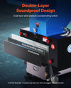 Vevor Plastic Shredder Crusher 10 HP Recycling Machine for PVC PTFE 220V New