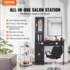 Vevor Salon Workstation Wall Mounted Unit with Cabinet and Drawers New