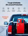 Vevor Plastic Fuel Caddy 32 Gallon Gasoline Diesel Tank with Electric Pump 2.5 GPM 12V New