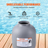 Vevor Swimming Pool Sand Filter 16" Up to 35 GPM Flow Rate 7-Way Multi-Port Valve New