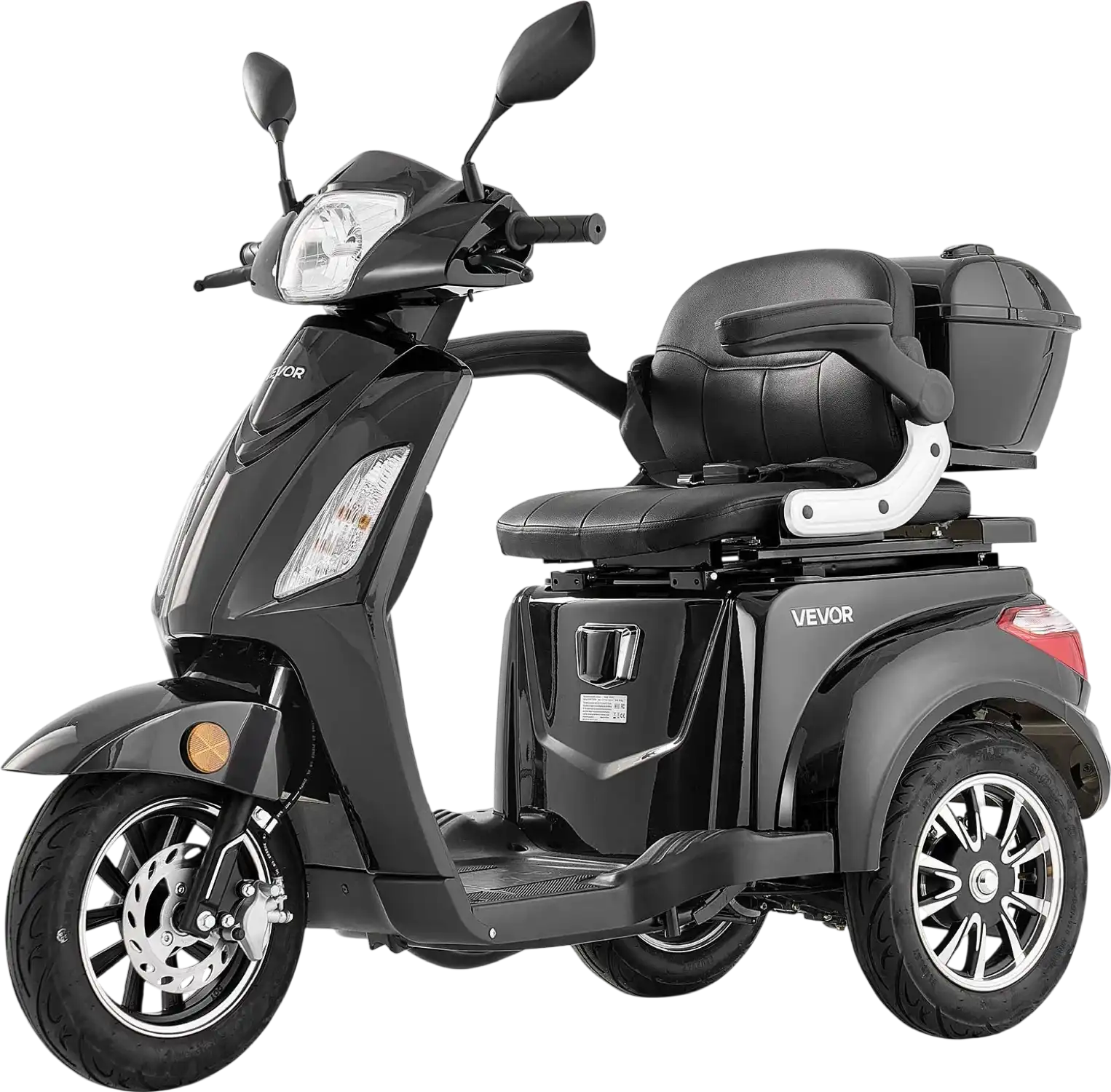 Vevor Mobility Scooter 3-Wheel 15 MPH 21.5 Mile Range 60V 1000W New