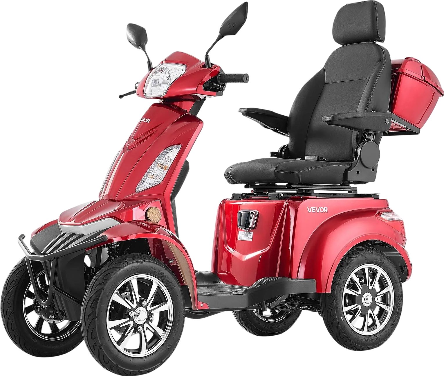 Vevor Mobility Scooter 4 Wheel Heavy Duty 60V 15 MPH 21.5 Mile Range 1000W New