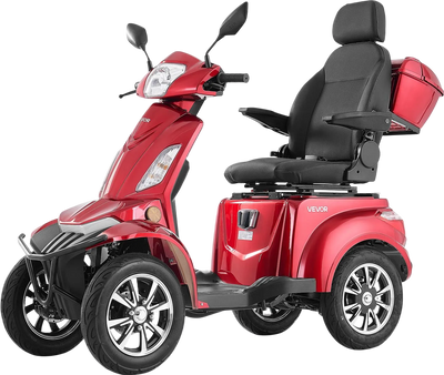 Vevor Mobility Scooter 4 Wheel Heavy Duty 60V 15 MPH 21.5 Mile Range 1000W New