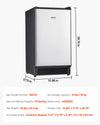 Vevor Undercounter Ice Maker 25 Lbs/Day with 22 Lbs Storage Bin New