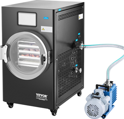Vevor Freeze Dryer 4 Layer with Pump 8-13 Lbs Capacity 1550W New