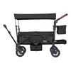 Vevor Wagon Stroller for 2 Kids Collapsible with Removable Canopy New