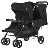 Vevor Double Stroller Foldable Lightweight with Front and Back Seating New