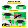 Vevor Inflatable Water Trampoline 13' Swim Platform Bouncer with 4-Step Ladder New