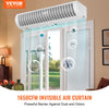 Vevor 48" Commercial Indoor Air Curtain Axial 2 Speeds 1650CFM 110V Unheated New