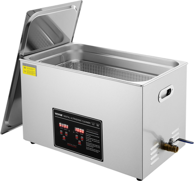 Vevor Ultrasonic Cleaner 30L Capacity with Digital Timer Heater