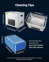 Vevor Ultrasonic Cleaner 50L Digital with Heater and Timer 40kHz 840W New