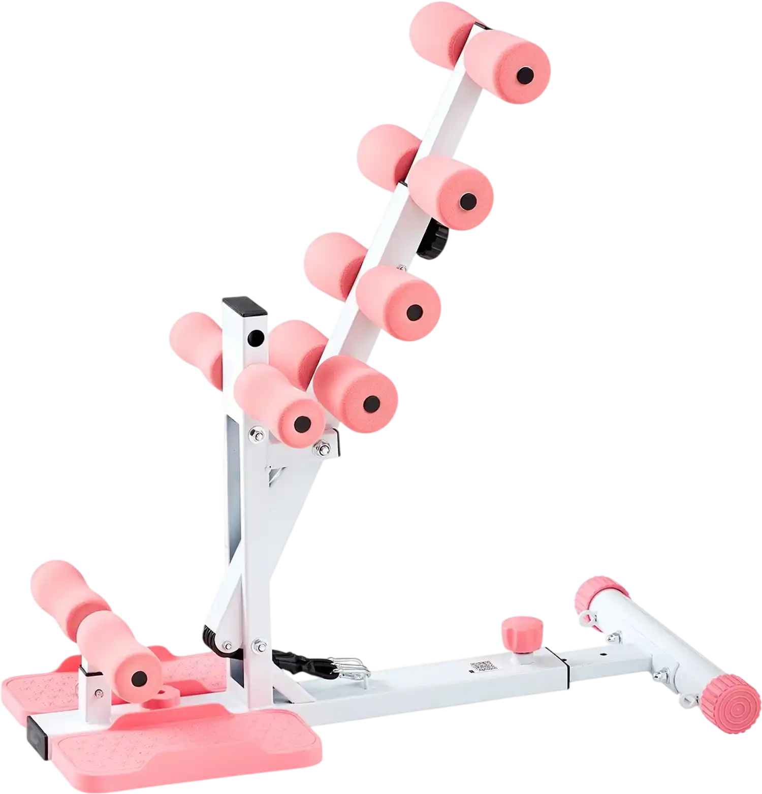 Vevor Squat Machine Deep Glutes Trainer Pink + White New